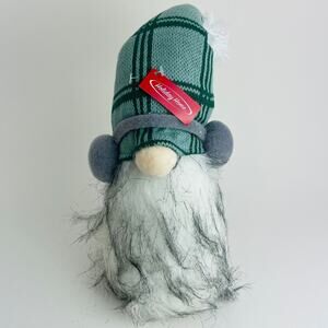 Holiday Homes 11 Inch Frosted‎ Firs Gnome Home Decoration, Christmas Display NEW
